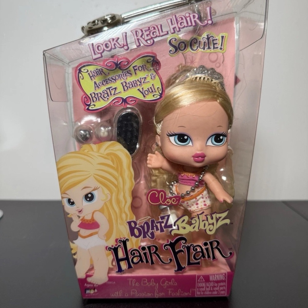 RARE Bratz Babyz Hair Flair Cloe 2006 1st Edition NIB